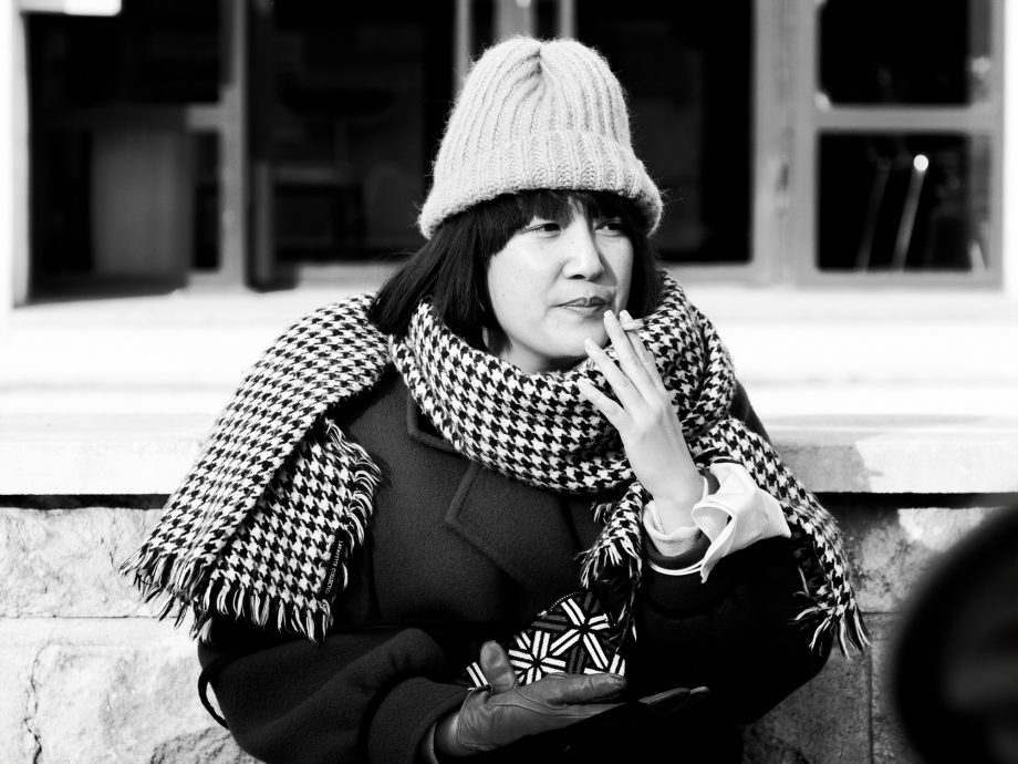Mai Li Bernard en hiver