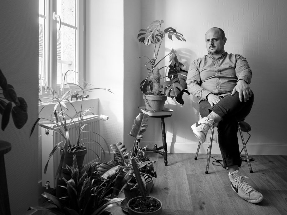 Rojer Féghali et ses plantes