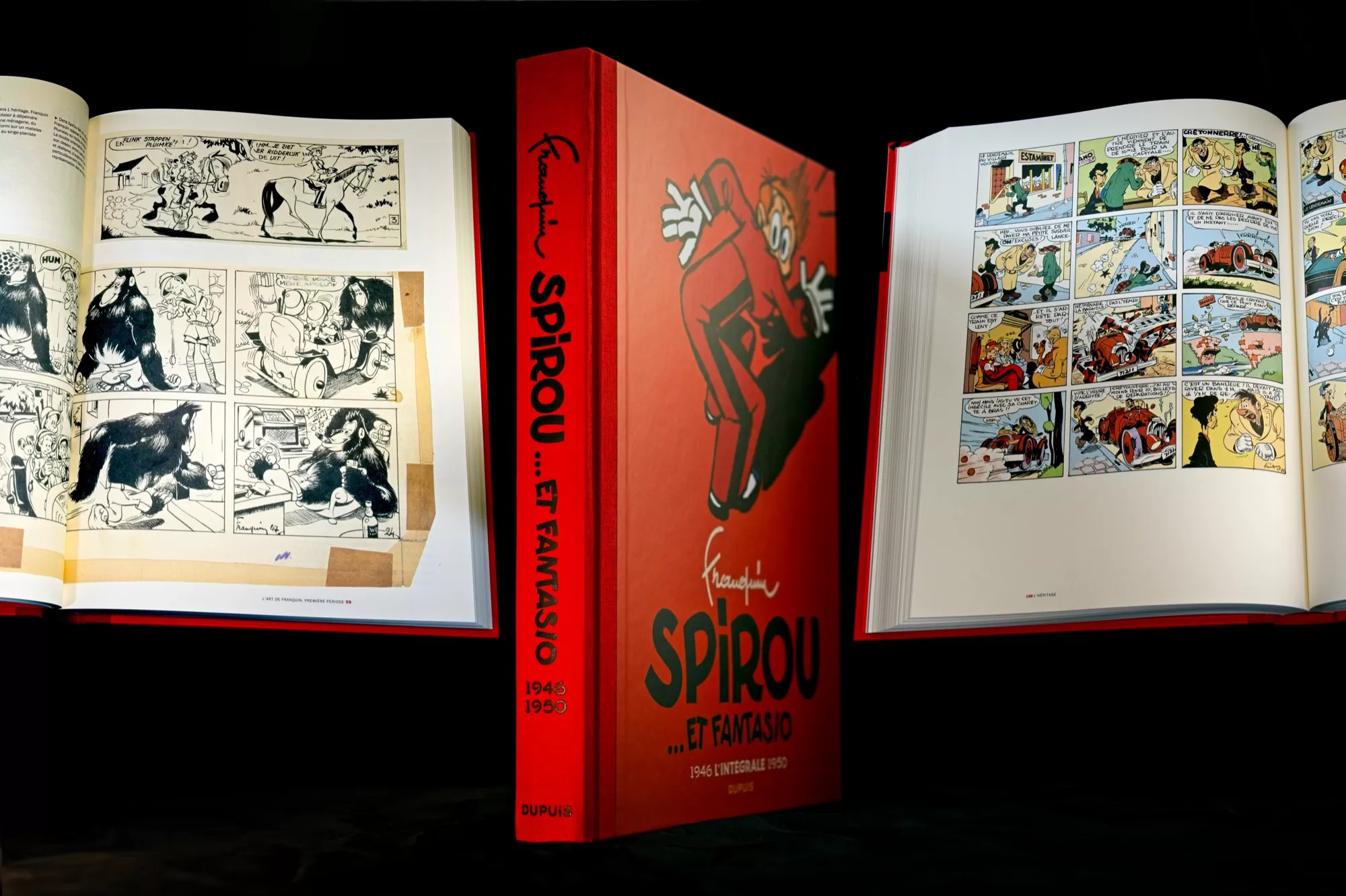 Le premier Spirou de Franquin de 1946 à 1950