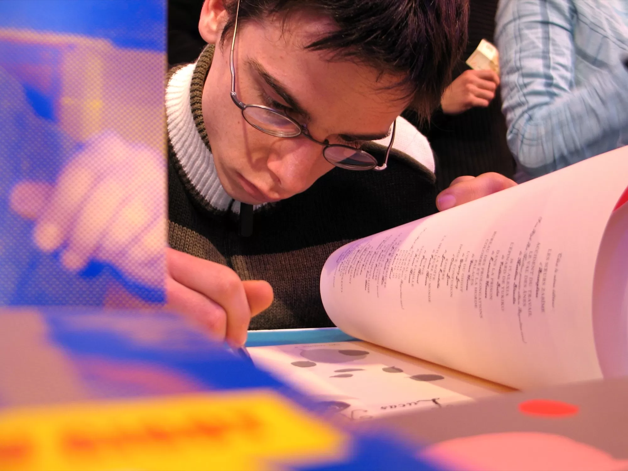 Lucas Méthé en dédicace