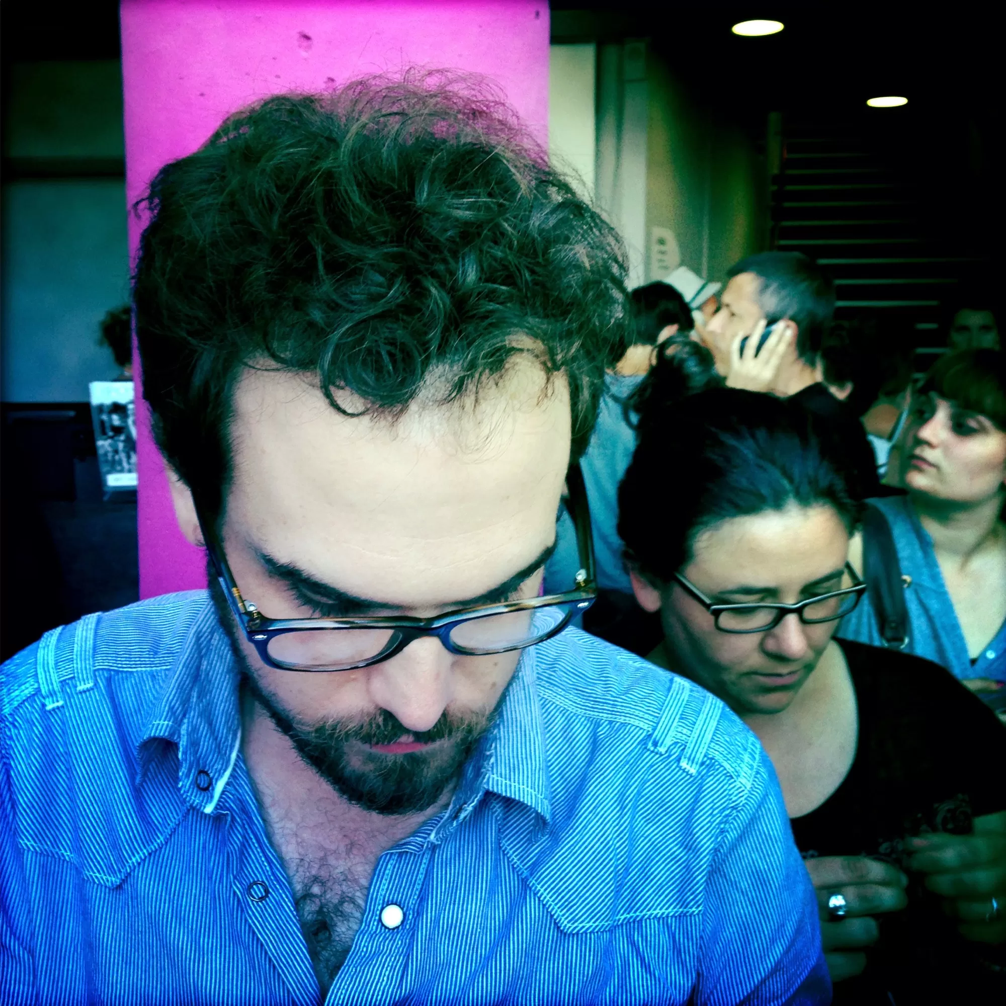 Benoît Hamet & Aude Soleilhac synchrones.