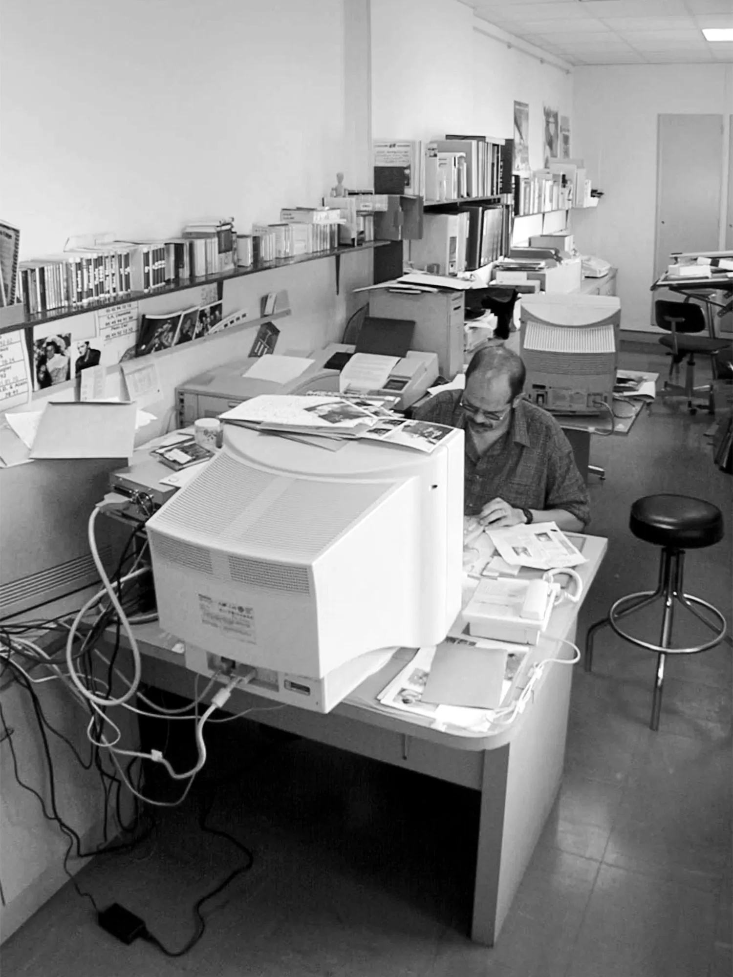 Jean-Marie Debaud dans notre bureau